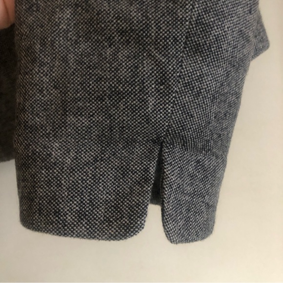 ❤️Anne Klein Grey Wool Blend Suit Jacket Blazer Size 8 - Picture 5 of 7